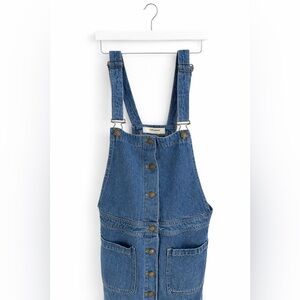 Blue Denim Women's Overall Dress